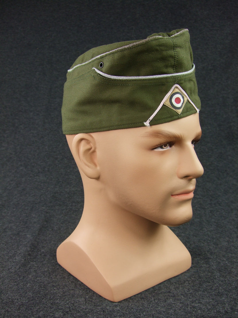 WWII German DAK Side Cap Officer Green| Hikimilitariashop