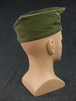 WWII German DAK Side Cap Officer Green