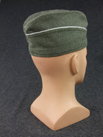 WWII German Elite M40 Wool Side Cap Officer Fieldgrey