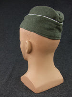 WWII German Elite M40 Wool Side Cap Officer Fieldgrey