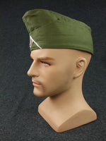 WWII German DAK Side Cap EM Green