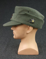 WWII German WH Gebirgsjäger Mountain Troops Wool Field Cap