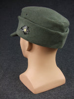 WWII German WH Gebirgsjäger Mountain Troops Wool Field Cap