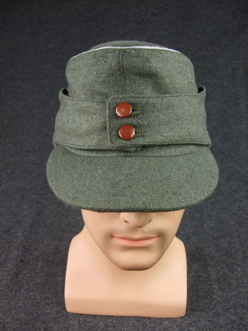 Wool Field Cap WW2 German WH Gebirgsjäger Mountain Officer Wool Field Cap ...