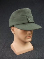 WWII German WH Elite Field Grey Wool M43 Field Cap Officer