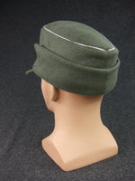 WWII German WH Elite Field Grey Wool M43 Field Cap Officer