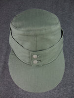 WWII German WH Elite HBT M43 Field Cap EM Enlisted Soldier