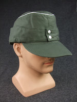 WWII German WH Heer Elite HBT M43 Field Cap Officer