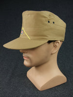 WWII German LW Tropic Field Cap EM Tan