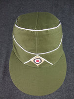 WWII German DAK Field Cap Officer Green