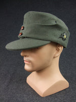 WWII German WH Gebirgsjäger Mountain Troops Wool Field Cap