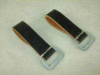 WW2 German Soldier EM Y-Straps D-Ring Black X2