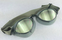 WW2 German Motorcycle Pilot Aviator Troops Infantry Goggles