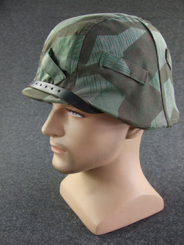 WWII German Splinter Camo Helmet Cover