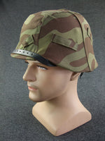 WWII German Italy Camo Helmet Cover Reproduction