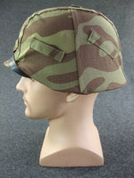 WWII German Italy Camo Helmet Cover Reproduction