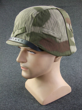 WWII German Tan & Water Camo M35 Helmet Cover
