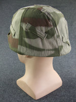 WWII German Tan & Water Camo M35 Helmet Cover