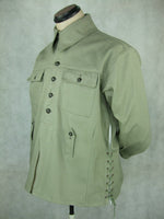 WW2 Italy Italian Giacca A Vento Wind Coat Giubba Grey Officer