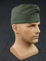 WWII German Elite HBT M40 Side Cap EM Soldier