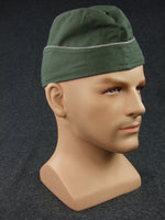 WWII German Elite HBT M40 Side Cap Officer