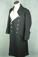 WWII World War 2 German Elite M32 Black Wool General Greatcoat