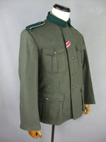 Veste tunique de campagne en laine pour soldat allemand M36 de la Seconde Guerre mondiale 