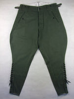 WWII German M36 Officer Summer HBT Field Breeches