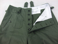 WWII German HBT M43 Field Trousers Pants Reproduction