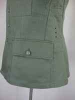 WWII German Heer EM Soldier HBT M43 Field Tunic Jacket WH