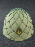 WWII Japanese NAVY Type 90 Helmet + Cover + Net Set IJN