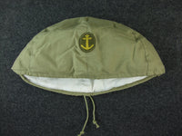 WWII Japanese Navy T90 Helmet Cover & Net IJN