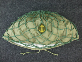 WWII IJN TYPE 90 Helmet Cover & Net Replic NAVY