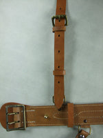 WW2 Imperial IJN Marine Officer Leather Sam Belt