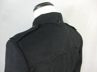 WW2 Italy Italian NFP Black Wool Officer Tunic Giacca