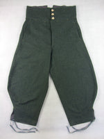 WW2 Italy Italian Infantry Troops M1935 Grey Green Wool Trousers
