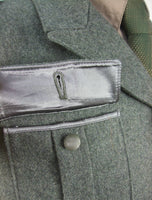 WW2 Italy Italian Officer M1940 Grey Green Wool Tunic Giubba