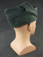 WWII Italian Grey Green Wool Garrison M34 Officer Bustina