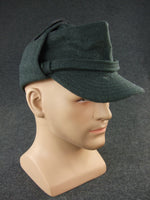 WWII WW2 Italian Uniform Grey Green Wool Field Visor Cap