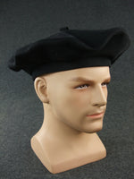 WWII Italian RSI Social Republic Black Brigades Wool Beret