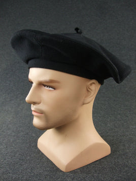 WWII Italian RSI Social Republic Black Brigades Wool Beret