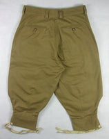 WWII WW2 Italian Tropical Troops M1940 Capri Pants Breeches