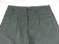 WW2 Italy Italian Gray Green Wool M1940 M40 Pants Pantalone