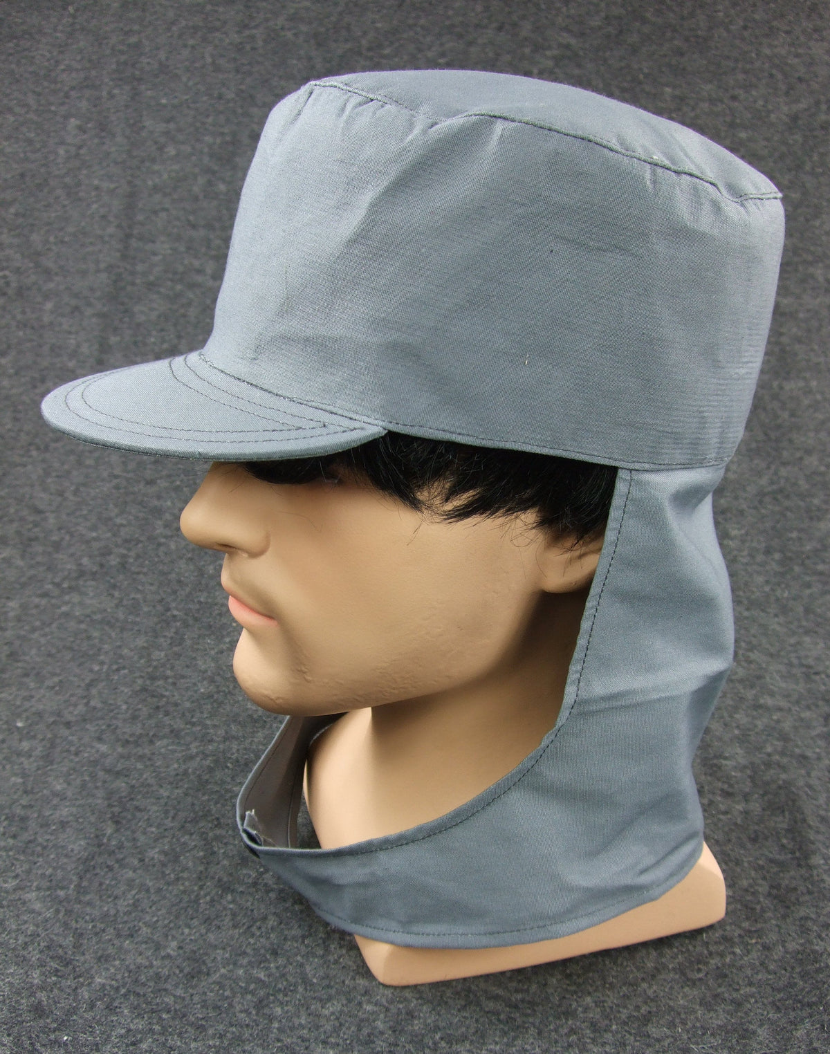 WWII China KMT Enlisted Soldier Field Cap Grey| Hikimilitariashop