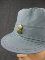 Officier gris de casquette de terrain KMT de Chine de la Seconde Guerre mondiale