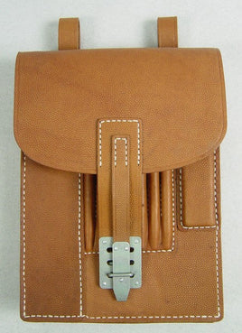 WWII German M35 Map Case Repro Brown Early Type