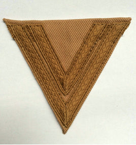 WWII German LW Luftwaffe Afrika  Sleeve Chevrons Sand II