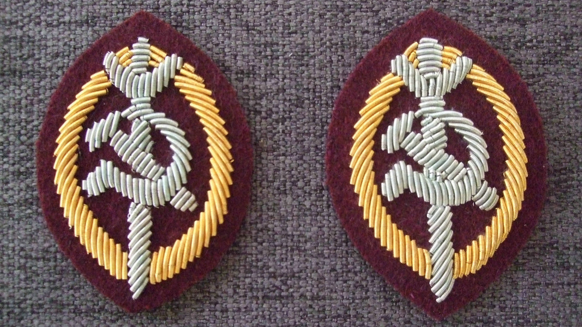 WW2 Soviet Union Russia NKVD Officer Arm Badge High Rank Pair ...