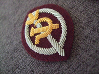 WW2 Soviet Union Russia NKVD Officer Arm Badge Low Rank Pair