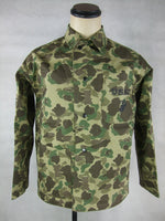 WWII United States USMC P42 Camo HBT Utility Tunic Shirt